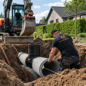 Gravearbejde med Munkesø Entreprise